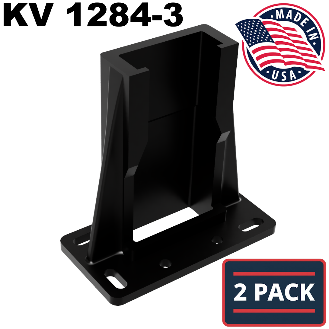 Kitchen Drawer Slide Rail Bracket - Replaces Knape & Vogt KV 1284-3