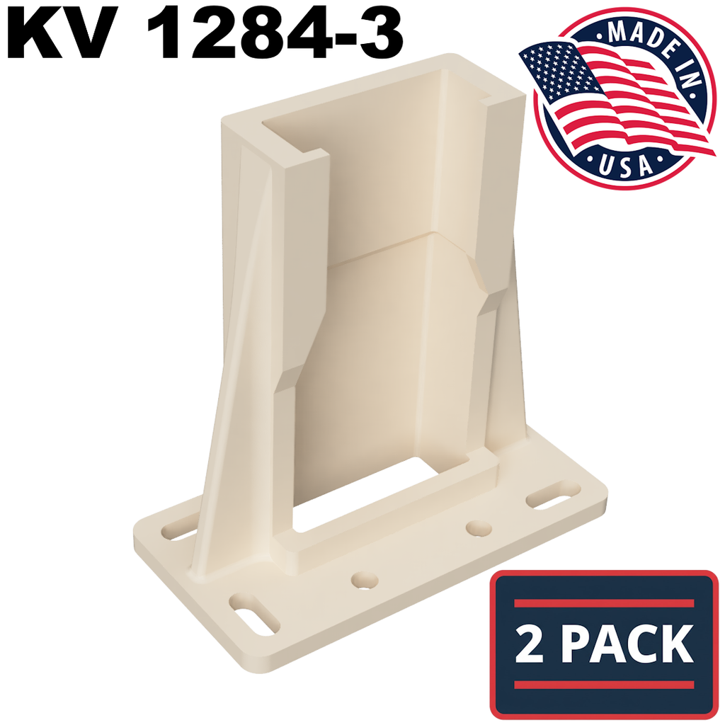 Kitchen Drawer Slide Rail Bracket - Replaces Knape & Vogt KV 1284-3