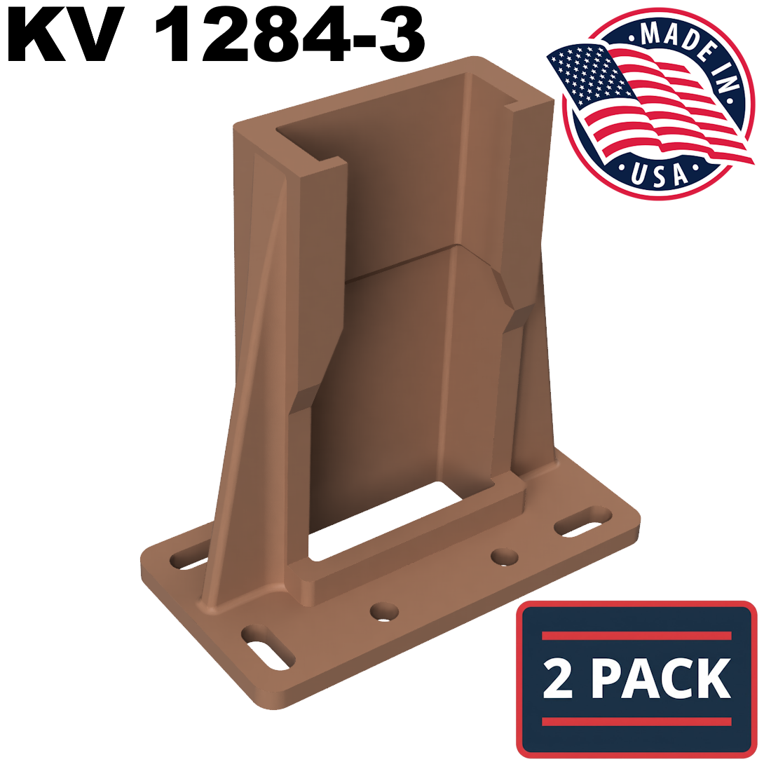 Kitchen Drawer Slide Rail Bracket - Replaces Knape & Vogt KV 1284-3