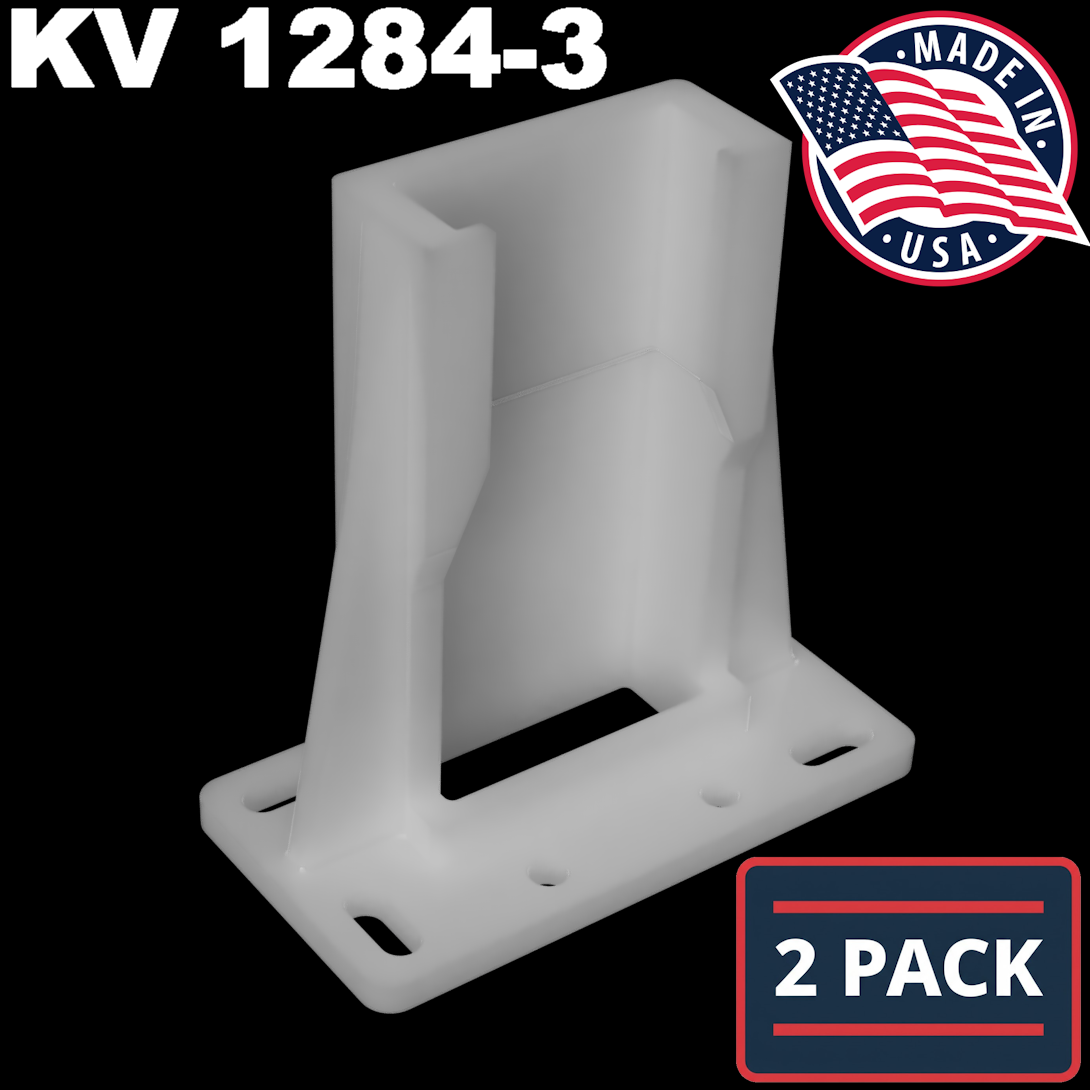 Kitchen Drawer Slide Rail Bracket - Replaces Knape & Vogt KV 1284-3